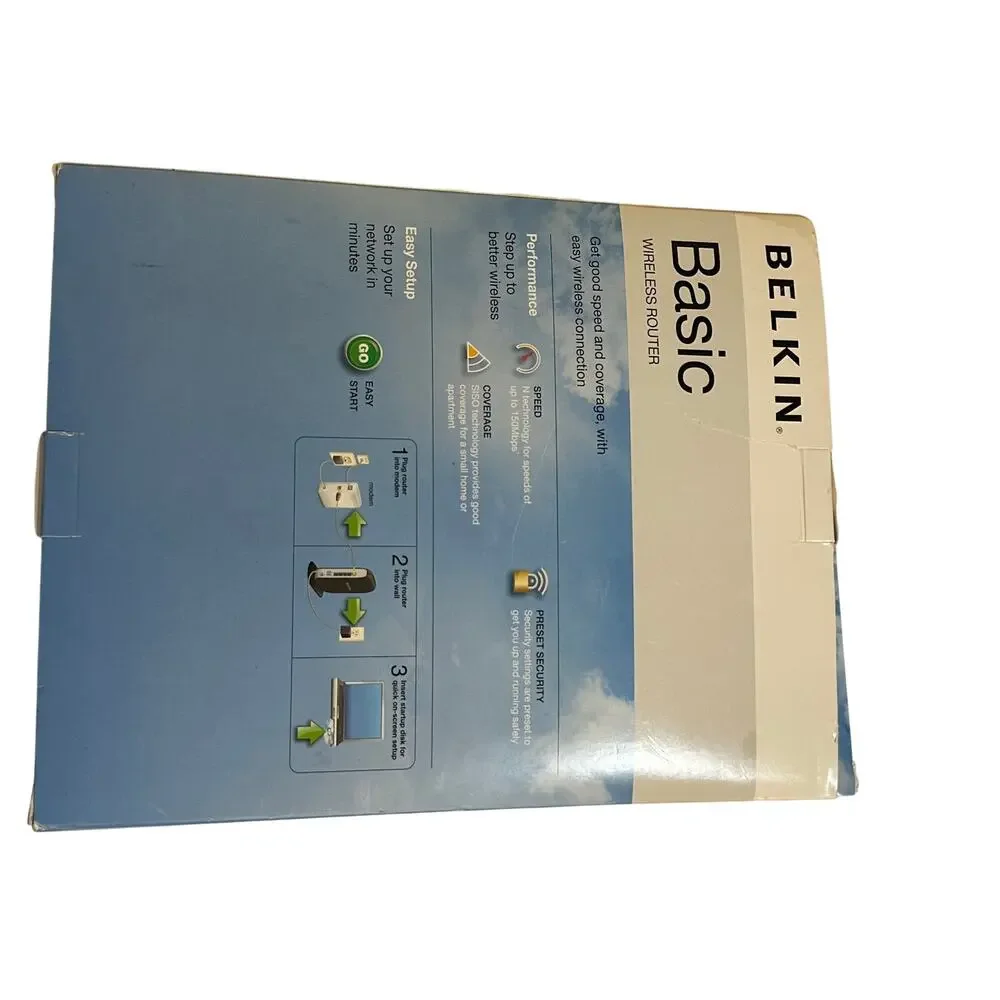 Belkin Basic Wireless Router - Picture 6 of 12